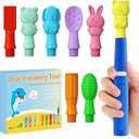 Oral Sensory Vibration Tool Oral Motor Sensory Stimulation Kit with 8 Textured Silicone Heads, 3 Vibration Modes for Autism, Speech Therapy, Self Feeding Stimulation & Calm Sensory Needs - Blue