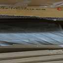 Iwell Storage Cabinet with 2 Drawers & Adjustable Shelves, Cupboard, Floor Cabinet for Living Room, Home Office, Rustic Brown