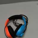 Gaming Headset for Nintendo Switch/Lite/OLED, Gaming Headphones with Mic for Nintendo Switch 2 Fortnite/Sports (Red/Blue)