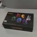 Nifeliz Geology Rock Collection Building Set for Adults, 6 Different Kinds of Gemstone Model Toys, Creative Desk Decoration & Fun Gift for Mineral Lovers (616PCS, NF10306)