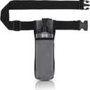 Massage Oil Holster, Adjustable and Durable Massage Holster, Bag only, Bottle not Included (Gray)