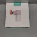 Mini Thermal Massage Gun with Heat, Portable Hand Held Massager Gun with Heat, Portable Percussion Muscle Massager with 4 Massage Heads for for Dad, Office, Home, Athletes (Black)