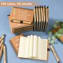 INSADA Christian Prayer Journal Bulk Spiral Notebook with Sticky Notes Small Notepad, 4.13x 5.43,for Friends Family religious Christmas Gifts (20 sets)