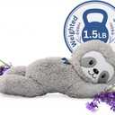 Lilly's Love Heatable & Coolable Lavender Scented Weighted Stuffed Animal - Microwavable Heatable Pad for Kids & Adults - Machine Washable Plushie - Calming Stuffed Animal for Anxiety