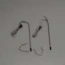 Replacement Waterproof Meat Probe 2 PCS Compatible with Traeger BBQ Grills, 3.5 mm Plug Meat BBQ Digital Thermostat Probes, Set of 2