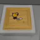 Yellow Mountain Imports Chicken Foot Complete Game Set with Double 9 Dominoes, Wooden Case, Hub, and Scorepad