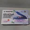 Janska 
UltraChop All-in-One Vegetable Chopper, Veggie Food Chopper with Container, Spiralizer, Mandoline Slicer Dicer, Onion Mincer, French Fry And Salad Cutter, Home Essentials & Kitchen Gadgets