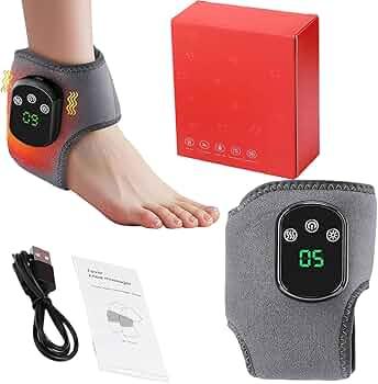 SHANVISTA Foot Renew Triple Method Massager - Cordless Heated Foot Massager with 5 Heat & 3 Vibration for Pain Relief & Relaxation, Portable for Home, Office, Travel - Ideal Gift