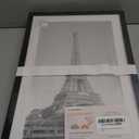 upsimples 11x17 Picture Frame Set of 5, Display Pictures 9x15 with Mat or 11 x 17 Without, Wall Gallery Poster Frames, Black