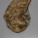 Linfairy 70S Long Blonde Wavy Hippie Wigs Halloween Cosplay Costume Wig for Women Party