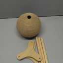 Outamateur Cat Scratcher Ball Toy, Sisal Cat Scratching Ball with Stable Stand, Interactive Exercise Toy for Small Pet Interactive Exercise and Play