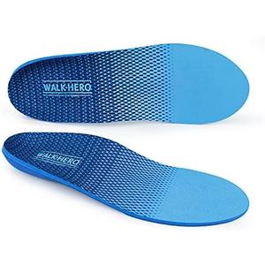 Plantar Fasciitis Feet Insoles Arch Supports Orthotics Inserts Relieve Flat Feet, High Arch (Mens 7-7 1/2 | Womens 9-9 1/2)