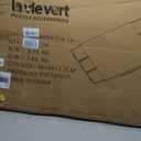Lavievert Fully Flannel Covered Tilting Puzzle Board with 6 Drawers & Cover, Adjustable Plateau with Stand for Adults, Portable Puzzle Table with Non-Slip Tabletop for Up to 1500 Pieces - Gray
