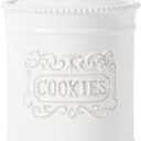Ceramic Cookie Jar With Lid Cookies Canister Vintage Cookie Jar Cookie Jars For Kitchen Counter Decorative