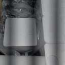 Unicozin Modern Bathroom Light Fixtures, 4 Light Vanity Lights Over Mirror, Black Wall Lamp with Clear Glass for Living Room Cabinet Bedroom Porch