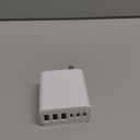 USB C Charger Block,65W 6-Port USBC Charging Block,Wall Charger iPhone Charger Fast Charging,Multiport Type C PD+QC Power Plug for All iPhone 17 16 15 iPad Samsung S23 S24 iWatch Pixel Series (White)