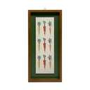 Framed Carrot Poster Canvas Print Art set of 2