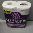 Quilted Northern Ultra Plush Toilet Paper, 6 Mega Rolls = 24 Regular Rolls, 3X Thicker*, 3 Ply Soft Toilet Tissue | 3X Thicker*, Ultra Soft