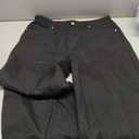 Women's Wide Leg Jeans High Waisted Strechy Jeans for Women Straight Raw Hem Loose Casual Denim (12 Long, Black)