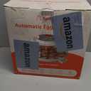 18 Egg Incubator, Automatic and Adjustable Egg Turning, Egg Candler, Temperature and Humidity Control, Hatch Day, 2 Size Egg Tray, Automatic Water Refill, Hatching Chicken Quail Duck Turkey Goose Bird