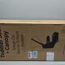 Momcozy ChangeGo Baby Stroller Second Seat Only | Extra Seat Attachment for ChangeGo Stroller | Adjustable Reclining Seat, Extendable UPF50+ Canopy, Leather Bumper Bar, 5-Point Harness