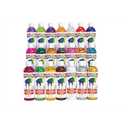 Colorations Liquid Watercolor Paints 8 oz. Bottles Classroom Supplies for Arts and Crafts Multicolor Variety Pack (Pack of 21) (Assorted, Set of 21)