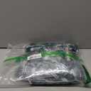 Amazon Essentials Women's Lightweight Woven Flannel Pajama Set with Shorts (Medium, Dark Green White Plaid)