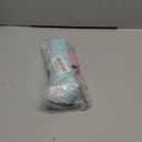 Numoya Go Brush Pro - Cordless Hair Straightener Brush Portable Comb for Travel, USB Charging, Fast Heating, with LCD Display (Blue)