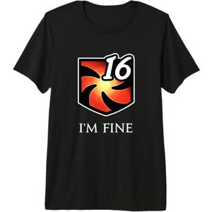I'm fine - Vulnerability Stacks Fantasy MMORPG Premium Tri-Blend T-Shirt, S