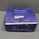 Alomidds Weighted Blanket Queen Size 15lbs 60x80 inches,Soft Plush Fleece Throw Weighted Blankets with Cozy Warm Sherpa,Ultra Fuzzy Heavy Blanket Microfiberfor Sofa Bed, Dark Grey