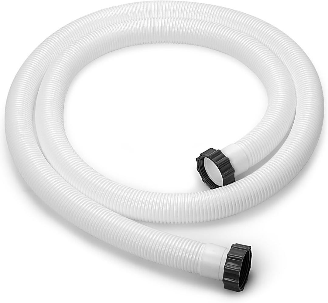 1.5" Pool Pump Hose for Intex 1500 to 2500 GPH Filter Pumps, Sand Filters & Saltwater Systems, 26071RP 1.5 Inch Above Ground Pool Hose Part # 26001-9.8Ft Long