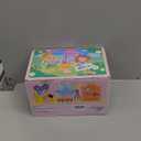 Dollhouse with 4-Story 11 Rooms, Dream Gift Princess Doll House Playset with Furniture, Blue Toddler House with Pool Slide for 3 4 5 6 7 8 9 10 Year Old Girls Kids