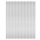 100mm x 3mm3.94" X1/8" 304 Stainless Steel Solid Rods Bar - Pack of 20