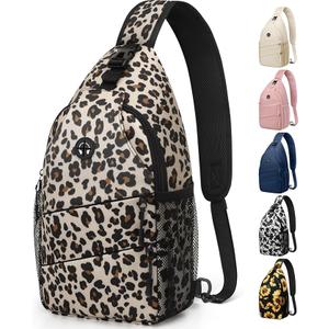 Crossbody Bags for Women Men Trendy Sling Bag Backpack Casual Chest Bag with Convertible Shoulder Strap