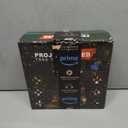 Winpull Christmas Tree Topper Star Lighted with 32.8ft Breathing Flickering Light Cord & 6 LED Projection Modes, Silver Christmas Star Topper for Indoor Xmas Holiday Tree Decoration