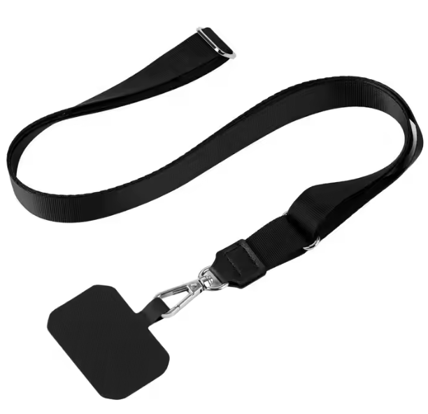 Pack Of 3 Crossbody Cell Phone Lanyard Strap Adjustable Telescopic Neckband Rope Anti-Lost Mobile Phone Lanyard With Universal Clip Gasket