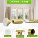 Extra Long Tension Rod 41-165inch Tension Curtain Rods no Drilling
Heavy Duty Outdoor Curtain Rod for Patio,Windows,Blackout Curtains,Indoor,Anywhere Adjustable Gold