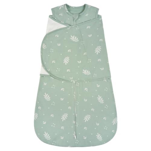 ZIGJOY Baby Swaddle Sleep Sack, 1.0 TOG Sleep Sack Swaddles for Newborns & infant 6-12 Months 100% Cotton Baby Wearable Blanket for Newborn Registry Essentials