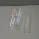 Tongue Scraper Cleaner 100% BPA Free Tongue Scrapers with Travel Handy Case for Adults, Kids, Healthy Oral Care, Easy to Use, Help Fight Bad Breath (4 PACK)