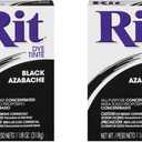 Rit All-Purpose Powder Dye, Black (2 pack)
