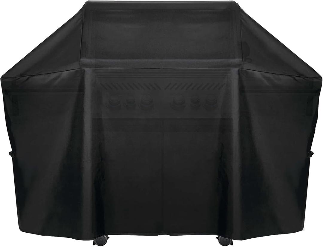 Grill Cover for Napoleon Prestige PRO 500 and Prestige 500 Grill, Grill Cover Fit Napoleon 61500, Heavy Duty Waterproof 600D Polyester Grill Parts, Black