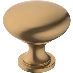 Amerock | Cabinet Knob | Champagne Bronze | 1-1/4 inch (32 mm) Diameter | Edona | Drawer Knob | Cabinet Hardware (Pack of 1)