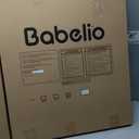 Babelio 26-40" Wide Baby Gate for Stairs & Doorways, 3 Ways Locking System with Auto-Close, Pressure Mounted No Drilling, Easy Install for Stairs, Hallway, Kitchen, Indoor Use, Black (2 Pack)