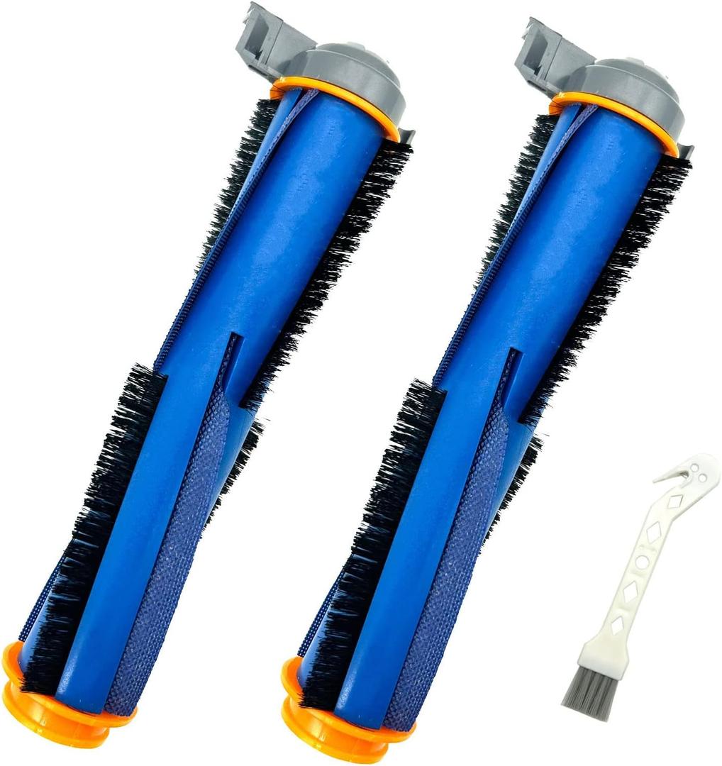 2 Pack AV2501S Brush Roller Replacement Parts Compatible with Shark AV2501AE RV2502AE AV2511AE UR2500SR RV2610WD RV2620WD RV2520AOUS AV2510AOUS AI Robot Vacuum Brush