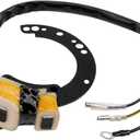 Magneto Ignition Stator, Compatible with 1979-1997 Mercury Mariner 6HP 8HP 9.9HP 10HP 15HP 18HP 20HP 25HP 35HP 40HP Outboard Motor 2 Stroke Cylinder, Replcae 174-6617K1 86617A2 - Optimal Ignition