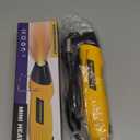 haisstronica Mini Heat Gun 350W, 2 Temp Settings 482F/752F (250C/400C), Hot Air Tool with Metal Stand & Nozzle Guard, 110V Corded Heat Shrink Gun for Shrink Tubing, Crafts, Embossing, Vinyl Wrap