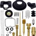 27421-99C Carburetor Rebuild Carb Repair Kit Compatible with Harley Davidson Dyna Sportster 40mm XL883 XLH1200, Keihin HD CV40, 883 Roadster XL, HD Super Glide FXR, HD Softail Deluxe FLSTN
