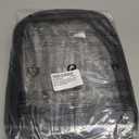 5PCS Diaper Bag Organizer Pouch Set, TSA Approved Toiletry BagClear Waterproof TPU Makeup Bag Set Travel Organizer Bags for Women and Kids (Black)