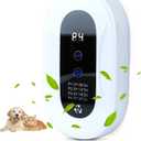 Home Air Purifier for 99% Strong Odor Cat Box Deodorizer for Pets Poof Plug in Ionizers Air Freshener for Bedroom Kitchen Toilet Pets Shoe Cabinet Litter Box Deodorizer (1)