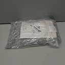 SacksyThyme Microwave Heating Pad for Pain Relief, Flaxseed & Cherry Pit Herbal Heating Pad, Hot Cold Therapy (Grey)